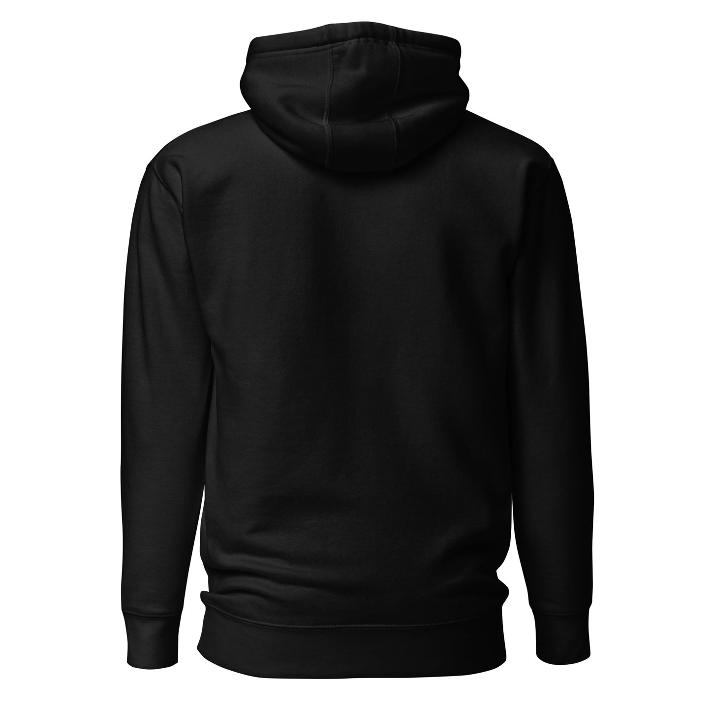 If “Say Less” was a person, they’d be wearing our “Super Freak” black premium hoodie. This exclusive hoodie does the talking while you exude style and confidence. Customers love our “No Huddle Just Go” premium hoodies because they have all the essentials; quality 100% cotton, comfort-fitted hood, matching drawstrings, and a front pocket. Front of the hoodie has “Super Freak” in red text. This hoodie is available now in various colors & sizes S-3XL. Back is black.