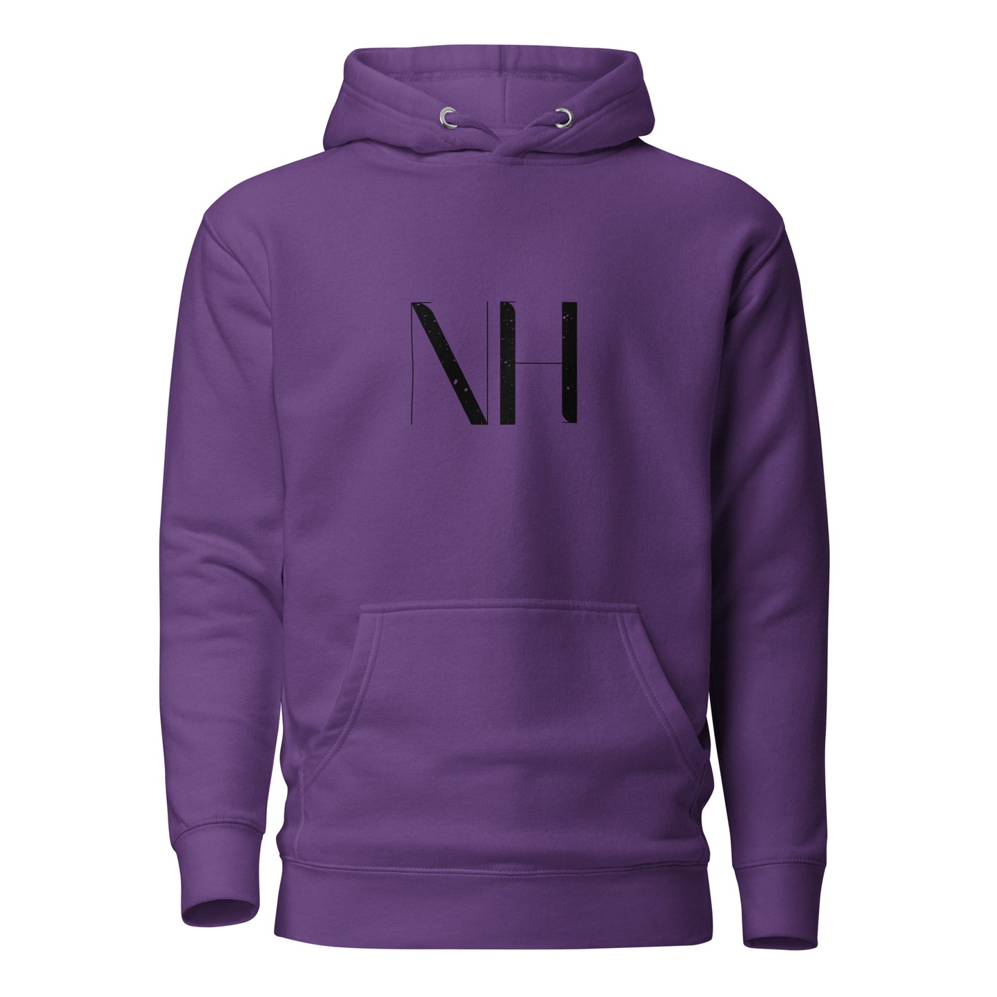 NO HUDDLE JUST GO and add this signature “NH” logo design to your hoodie collection! Customers love our “No Huddle Just Go” premium hoodies because they have all the essentials; quality 100% cotton, comfort-fitted hood, matching drawstrings, and a front pocket. Front of the hoodie has a graphic design with the NH logo. This hoodie is available now in various colors & sizes S-3XL. This image is purple