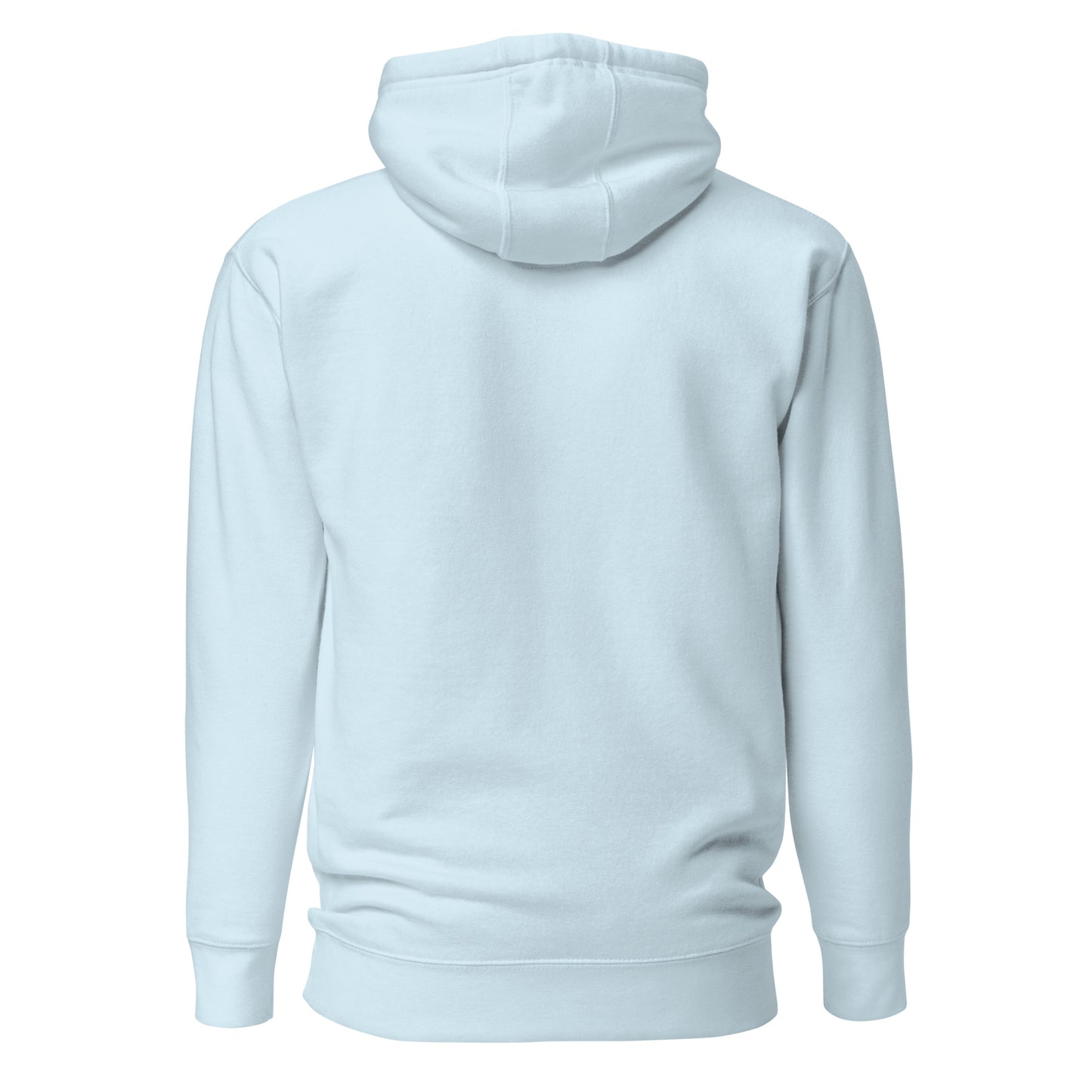 If “Say Less” was a person, they’d be wearing our “Super Freak” sky blue premium hoodie. This exclusive hoodie does the talking while you exude style and confidence. Customers love our “No Huddle Just Go” premium hoodies because they have all the essentials; quality 100% cotton, comfort-fitted hood, matching drawstrings, and a front pocket. Front of the hoodie has “Super Freak” in lime green text. This hoodie is available now in various colors & sizes S-3XL. Back is sky blue.